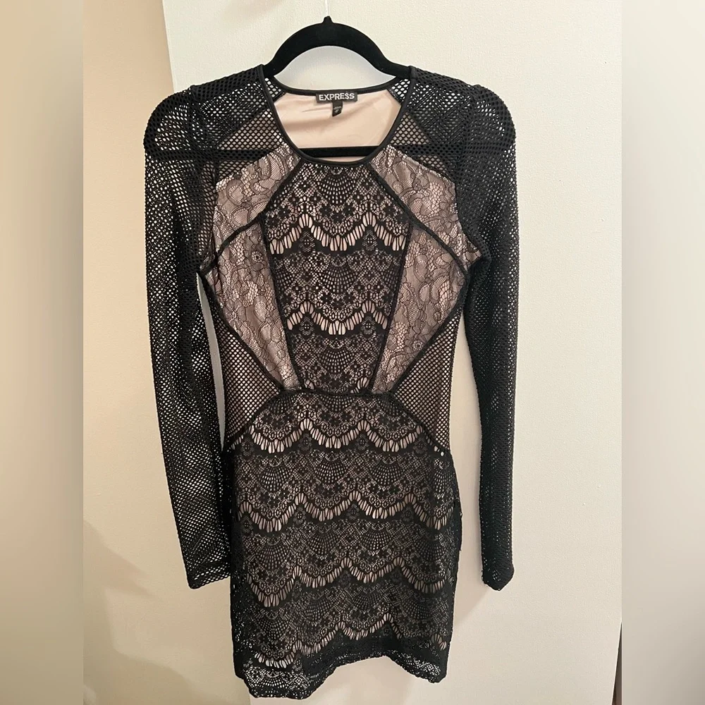 Express Mini Mesh Dress - Picture 1 of 1